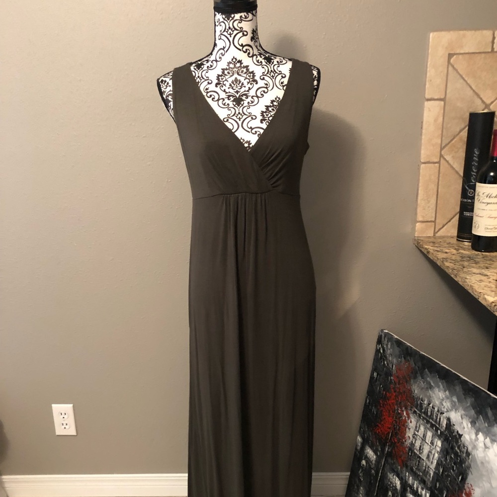 MD Apt 9 Olive Maxi Dress